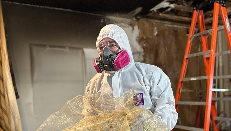 Fire damage Restoration